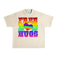 Sandshell lgbtq free dad hugs Urban Heavy Tee - HRA Design Shop