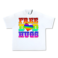 Lgbtq Free Dad Hugs Urban Heavy Tee | Teevron