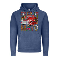 Vintage Denim Cinco de Mayo Truck Vintage Hoodie - texasbilliewilder
