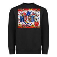 Black American Nurse 20oz tumbler Heavyweight Sweatshirt - Neo Western