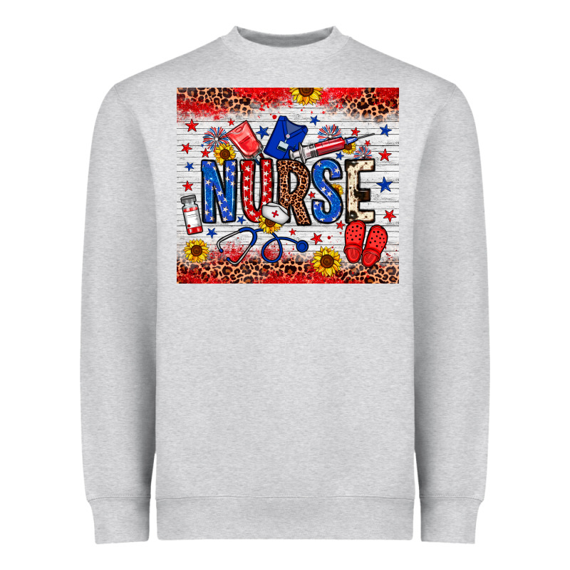 American Nurse 20oz Tumbler Heavyweight Sweatshirt by Neo Western | Teevron
