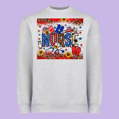 American Nurse 20oz Tumbler Heavyweight Sweatshirt Designed By Neo Western