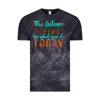 Cloud Black the future on what you do today Vintage Tee - HRA Design Shop