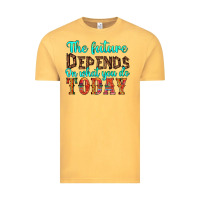 Vintage Mustard the future on what you do today Vintage Tee - HRA Design Shop