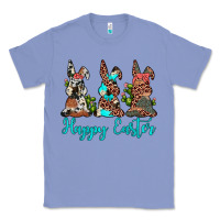 Colony Blue happy easter leopard cowhide turquoise cactus bunny's Classic Tee - JahusDesignShop
