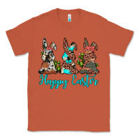Copper happy easter leopard cowhide turquoise cactus bunny's Classic Tee - JahusDesignShop