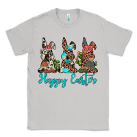 Moon Dust happy easter leopard cowhide turquoise cactus bunny's Classic Tee - JahusDesignShop