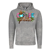 Cloud Rock coffee please Vintage Hoodie - Zillion Design Studio