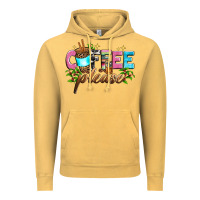 Vintage Mustard coffee please Vintage Hoodie - Zillion Design Studio