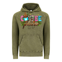 Vintage Olive coffee please Vintage Hoodie - Zillion Design Studio