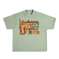 Oil Green whatever spices your pumpkin Urban Heavy Tee - RacoonDesign