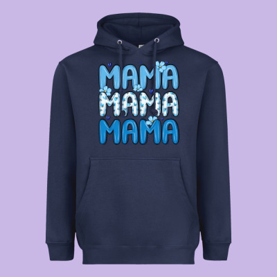 Valentines Day Mama Heavyweight Hoodie Designed By Maliassmallbusiness