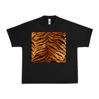 Black handdrawn tiger pattern Urban Heavy Tee - BarkalooDesign