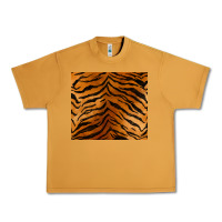 Peanut Butter handdrawn tiger pattern Urban Heavy Tee - BarkalooDesign