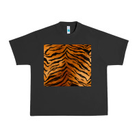 Pigment Black handdrawn tiger pattern Urban Heavy Tee - BarkalooDesign