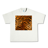 Pistachio handdrawn tiger pattern Urban Heavy Tee - BarkalooDesign