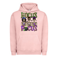 Pigment Salmon Hocus Pocus with Skeletons Urban Hoodie - texasbilliewilder
