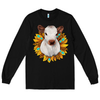 Black sunflower heifer Long Sleeve Tee - JahusDesignShop