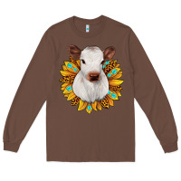 Chestnut sunflower heifer Long Sleeve Tee - JahusDesignShop