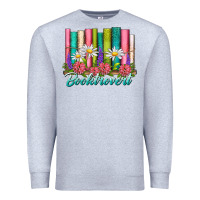 Heather Grey booktrovert Premium Sweatshirt - NancyCooperArtShop