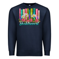 Navy booktrovert Premium Sweatshirt - NancyCooperArtShop