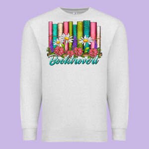 Booktrovert Premium Sweatshirt Designed By Nancycooperartshop