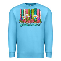 Ocean Blue booktrovert Premium Sweatshirt - NancyCooperArtShop