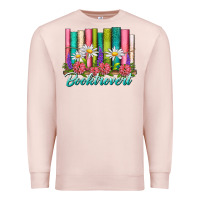 Pale Pink booktrovert Premium Sweatshirt - NancyCooperArtShop
