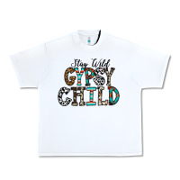 White stay wild gypsy child Urban Heavy Tee - CowhideDigitalArt