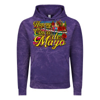 Cloud Purple Happy Cinco de Mayo Vintage Hoodie - texasbilliewilder