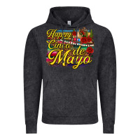 Vintage Black Happy Cinco de Mayo Vintage Hoodie - texasbilliewilder
