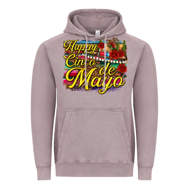 Happy Cinco De Mayo Vintage Hoodie by texasbilliewilder | Teevron