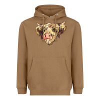 Scottish Cow Heavyweight Hoodie | Teevron