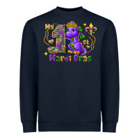 Navy dragon my first mardi gras Heavyweight Sweatshirt - FaDigitalArtStudio