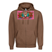 Chestnut western baby boer goat pink flowers serape leopard pink glitter patter Zipper Hoodie - BarkalooDesign