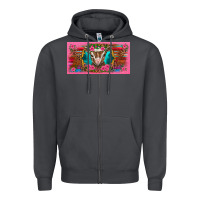 Smoke western baby boer goat pink flowers serape leopard pink glitter patter Zipper Hoodie - BarkalooDesign