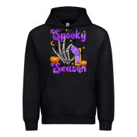 Black Spooky Season On Urban Hoodie - texasbilliewilder