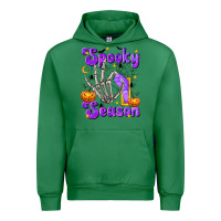 Emerald Spooky Season On Urban Hoodie - texasbilliewilder