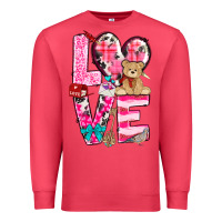 Cardinal love valentines day Premium Sweatshirt - NancyCooperArtShop
