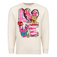 Sandshell love valentines day Premium Sweatshirt - NancyCooperArtShop