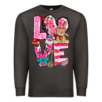Smoke love valentines day Premium Sweatshirt - NancyCooperArtShop