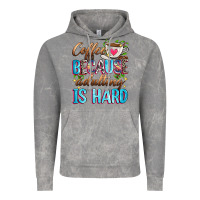 Cloud Rock coffee because adulting is hard Vintage Hoodie - Zillion Design Studio