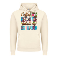 Vintage Artic coffee because adulting is hard Vintage Hoodie - Zillion Design Studio