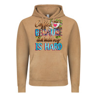 Vintage Camel coffee because adulting is hard Vintage Hoodie - Zillion Design Studio