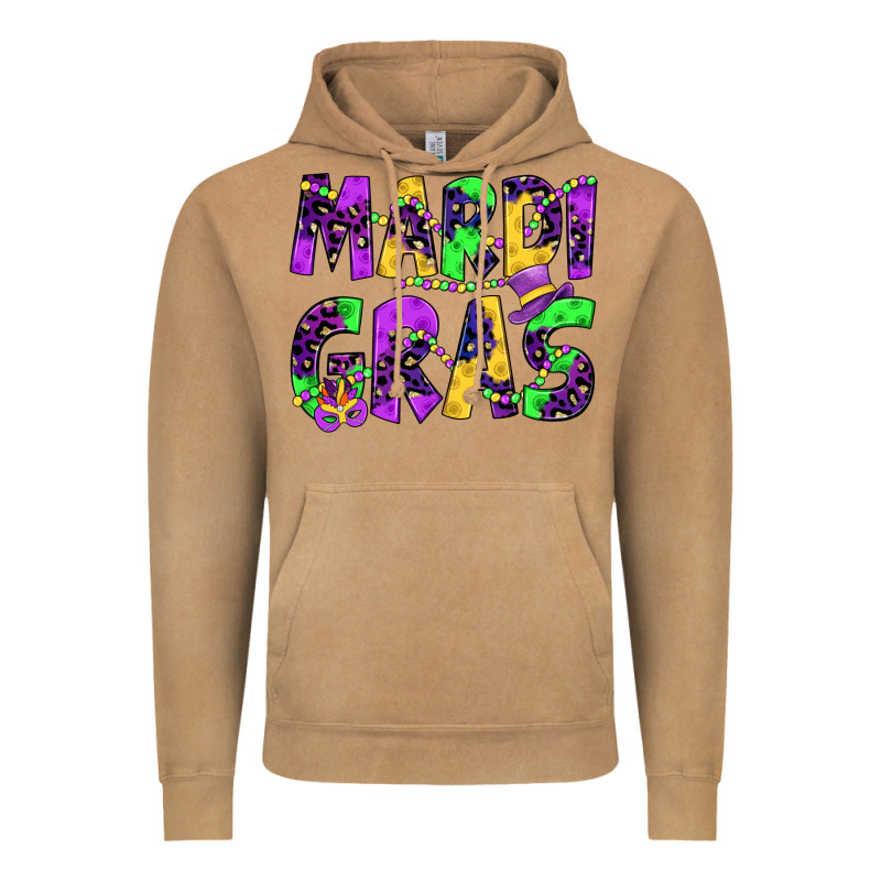Mardi Gras Vintage Hoodie by JahusDesignShop | Teevron