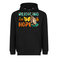Black rejoicing in hope Heavyweight Hoodie - NancyCooperArtShop