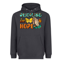 Smoke rejoicing in hope Heavyweight Hoodie - NancyCooperArtShop