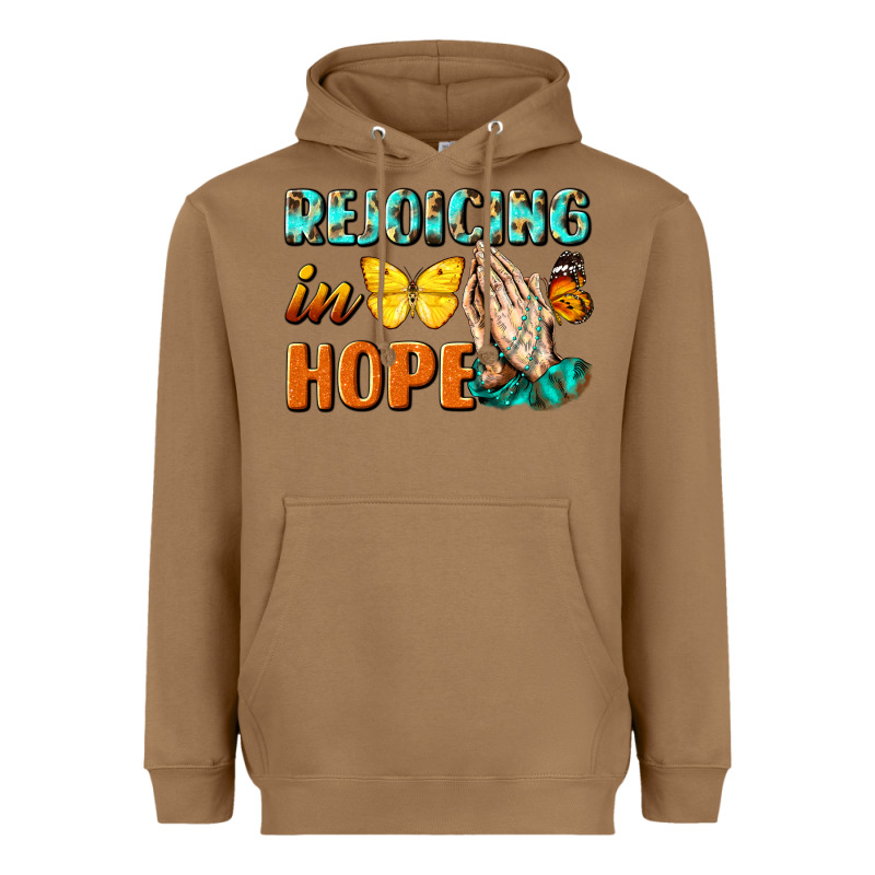 Rejoicing In Hope Heavyweight Hoodie by NancyCooperArtShop | Teevron