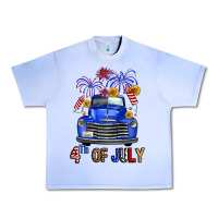 Grape Ice western fourth of july truck Urban Heavy Tee - FaDigitalArtStudio