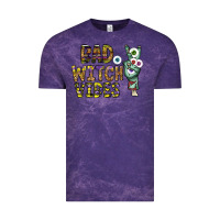 Cloud Purple bad witch vibes Vintage Tee - CowhideDigitalArt